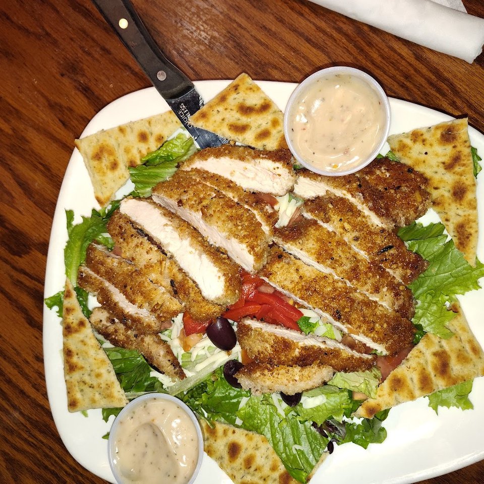 Pecan Chicken Panzanella Salad